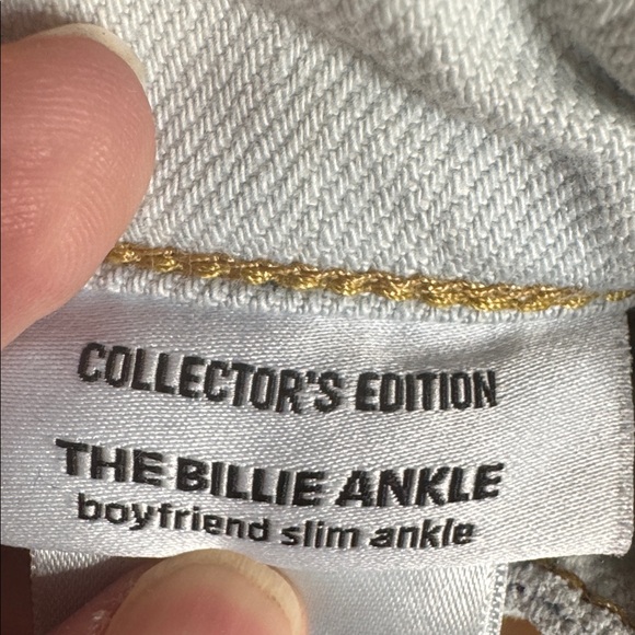 Joe’s Jeans Billie Ankle Cori Distressed Boyfriend Jeans Size 27 - Picture 9 of 12